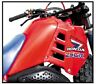 11464 Honda Clarke Fuel Tank Stock Replica Gas Red