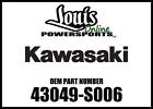 43049-s006 Kawasaki Kfx Packing Fuel Tank Inl New Oem 725984361731