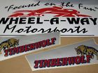4bd-2173g-50-00 Yamaha Atv Timberwolf Tank Decal Set Nos