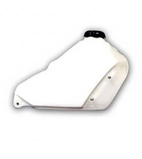 1393-02 Clarke White Fuel Tank For Honda Atc350x 1985-1986