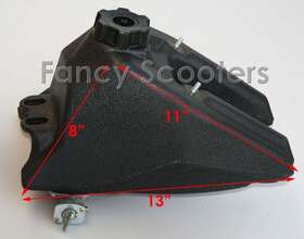 Fancy Scooters Part09091 Hensim 50cc 70cc 90cc Tierra Kid Atv Fuel Gas Tank