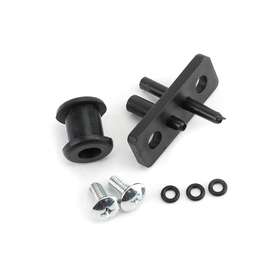 M525-a088 Madhornets Dual Line Fuel Tank Flange Kit For Plastic Tanks Honda Trx70 Trx125 85-87 Yu