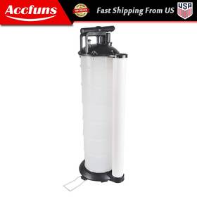 Munirater Afu38344f 7l Vacuum Oil Fluid Suction Extractor Changer Manual Car Fuel Transfer Pump Tank