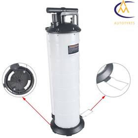 Nurniacl 1242612 Manual 7 Liter Oil Fluid Changer Vacuum Extractor Pump Transfer Tank Remover 7l