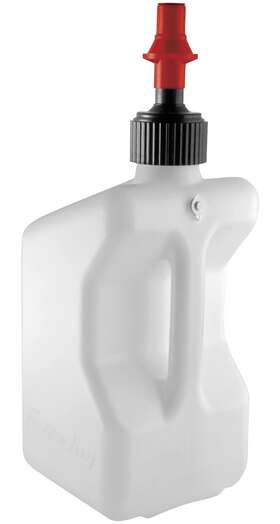 Tuff Jug 696859332470 Wurr 5.0 Gal. - White With Red Ripper Spout