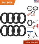 Durable Thickened Rubber Replacement Gaskets For 2.5-20 Gallon Fuel Tanks. Fixed Price $10.44.