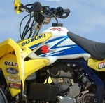 Ims Oversized 3.6 Gallon Fuel Gas Tank White Suzuki LT-R450. Fixed Price $347.50.