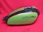 74 Honda CL360 Muscat Green Gas Fuel Petrol Tank # 17050-370-000QF. Fixed Price $175.00.