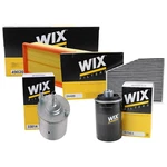 Wix Air / Cabin Fuel Engine Oil Filter Kit For Volkswagen Eos Audi A3. Fixed Price $118.95.