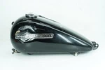 2012 Harley Dyna Super Glide Custom Oem Fuel Tank Gasoline Reservoir Dented. Fixed Price $320.00.
