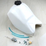 For Honda Atc 350X Three-wheeler White Plastic Gas Fuel Tank And Cap 1985 1986. Fixed Price $146.30.