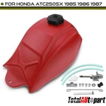 New Gas Fuel Tank With Cap And Petcock For Honda ATC250SX 1985-1987 FT49009. Fixed Price $84.99.