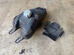 2004 04-13 Yamaha Gas Fuel Tank Cell Petcock Valve Cap Guard Tray. Fixed Price $75.00.