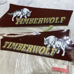 Nos Yamaha Oem 1992 Timberwolf 250 Tank Emblems 4BD-2173G-02-00 #bin. Fixed Price $44.99.