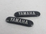 Pair Yamaha AS2 AS1 YL1 L2G G6S G7S FS1 YF5 HS1 L5T YA6 YG5 Fuel Gas Tank Emblem. Fixed Price $39.98.