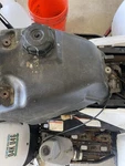 Used Oem 87-04 Kawasaki 250 Mojave / 95-03 Lakota 300 Gas Fuel Tank. Fixed Price $100.00.