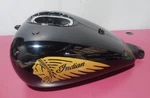 Indian Motorcycle Fuel Tank Black With Gold Decal 1021997-1351. Fixed Price $999.99.