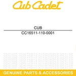 Cub Cadet 16511-110-0001 Fuel Pipe 8 14 330 Efi Engine Challenger CX700 CX500. Fixed Price $43.03.