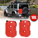 2X 2.6GALLON 10L Fuel Can Emergency Backup Gas Tank For Atv Utv Offroad 4WD. Fixed Price $59.99.