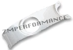 New Yamaha Raptor 660 Plastic White Carbon Fiber Gas Tank Cover. Fixed Price $45.50.