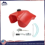 For Honda 1993-2000 Plastic Gas Fuel Tank Fourtrax Red & Petcock. Fixed Price $67.00.
