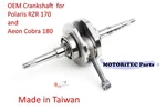 Oem New Crankshaft Kit For Polaris Rzr 170 Utv Aeon Cobra 180 Rs Atv 0454579 Tx. Fixed Price $494.00.