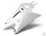 New Suzuki White Plastic Gas Tank Cover. Fixed Price $156.61.