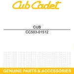Cub Cadet 503-01512 Radiator Hose Water Outlet Challenger MX750 MX550 Eps. Fixed Price $96.86.