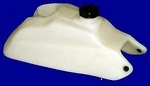 Wide Open Plastic Gas Fuel Tank For 1985 1986 1987 Honda Trx 250 Fourtrax Atvs. Fixed Price $124.95.