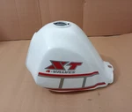 Yamaha 1985-1990 Steel White Painted Petrol Fuel Gas Tank. Fixed Price $389.16.